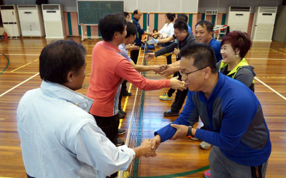 14년도 가을운동회 - 선생님들의 족구 게임